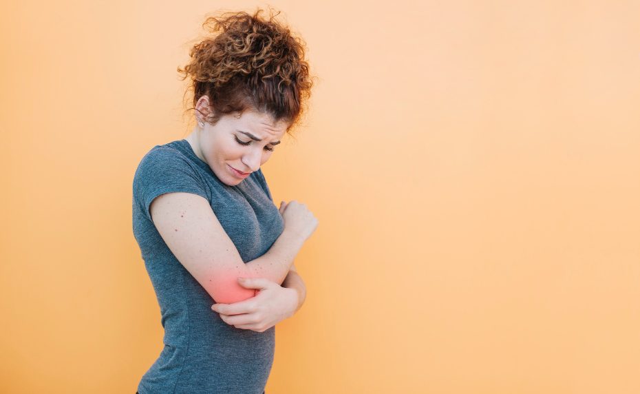 Schleimbeutelentzündung am Ellenbogen (Bursitis olecrani)