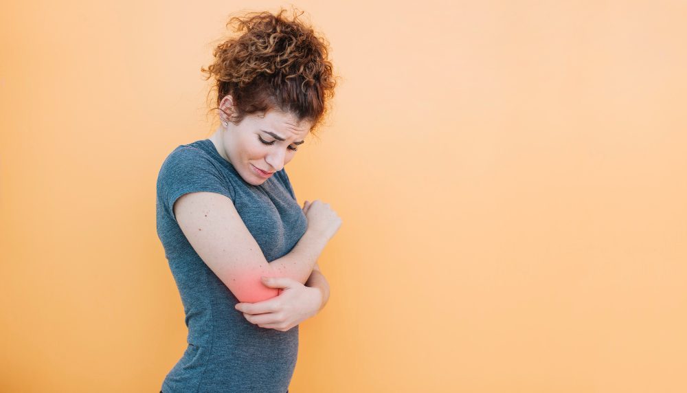 Schleimbeutelentzündung am Ellenbogen (Bursitis olecrani)