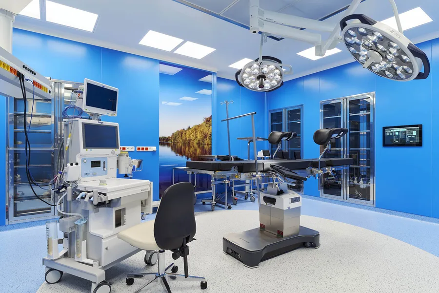Operationssaal der HR Clinic in Znaim